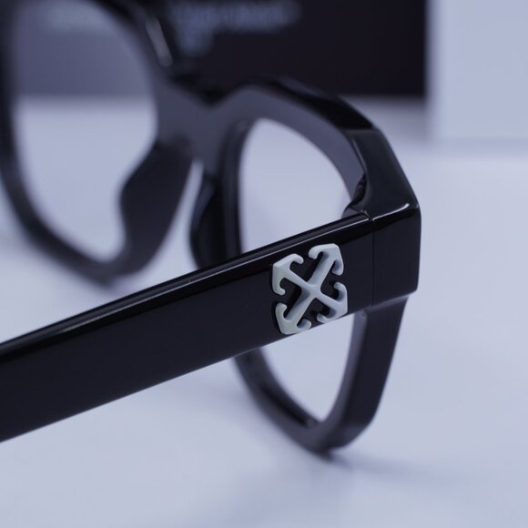 Final Price! Off-White OERJ07F STYLE 7F 1000 Black Eyeglasses 52mm - Picture 9 of 10